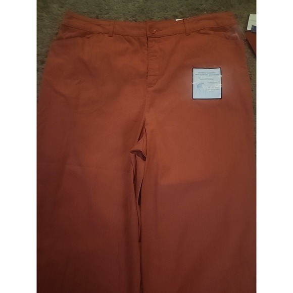 Croft & Barrow Classic Fit Capri Pants Women's 16 Faded Rose Slimming - Picture 3 of 14